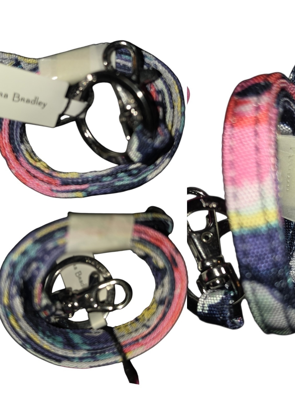 Vera Bradley "Garden Picnic" Multicolor Lanyard For Keys Or Id Badge NWT